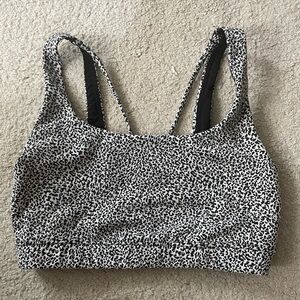 Atheta Black and White Sports Bra